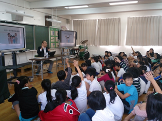 10月18日(金)　吾妻小学校様にて