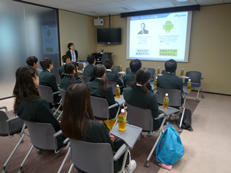 企業・製品説明の様子(1)