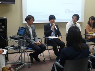 担当社員によるそれぞれの業務等の説明(1)