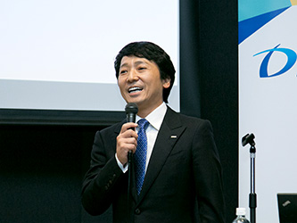 弊社代表取締役社長 道具 登志夫