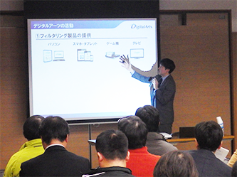 12月1日（木）大沢中学校区児童生徒健全育成協議会様にて